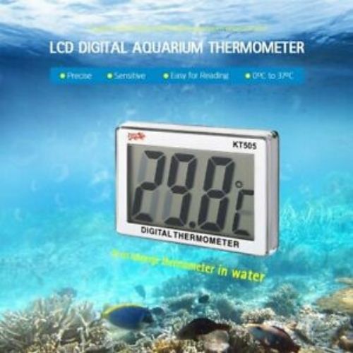 Aquarium Fish Tank Water Thermometer Digital Electronic LCD Sensor Controller