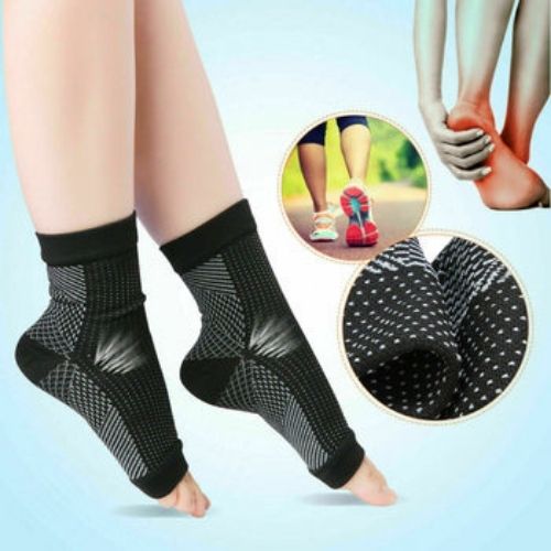 Foot Angel Compression socks Foot Sleeve Plantar Arthritis Sore Achy Heel Pain