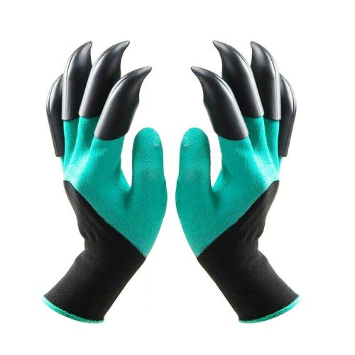 Garden Gloves with Claws for Digging Planting Gardening ABS Tool for Home Pot