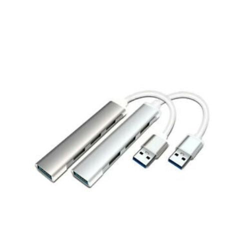 Super Speed Aluminium 4 Port USB 3.0 Hub Powered Hub Ultra Slim Adapter