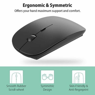 USB Optical Wireless Mouse 2.4G Receiver Super Slim Mouse Computer PC Laptop