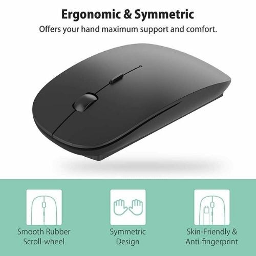 USB Optical Wireless Mouse 2.4G Receiver Super Slim Mouse Computer PC Laptop