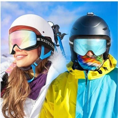 Durable Anti Fog Ski Snowboard Goggles With Magnetic Interchangeable Lens Unisex