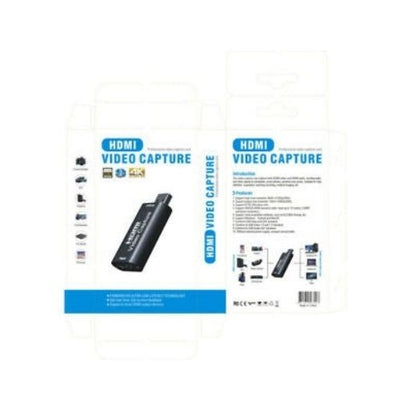 HDMI to USB 2.0 Video Capture Device Card Adapter Switch Live Streaming Recorder