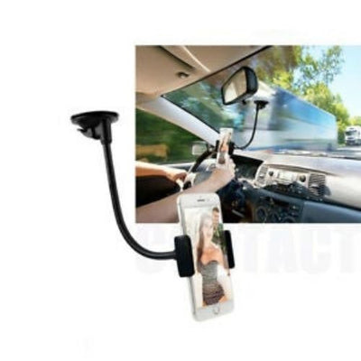 Extra Long Arm Car Windshield Phone Holder Suckion Cup Car Holder Stand