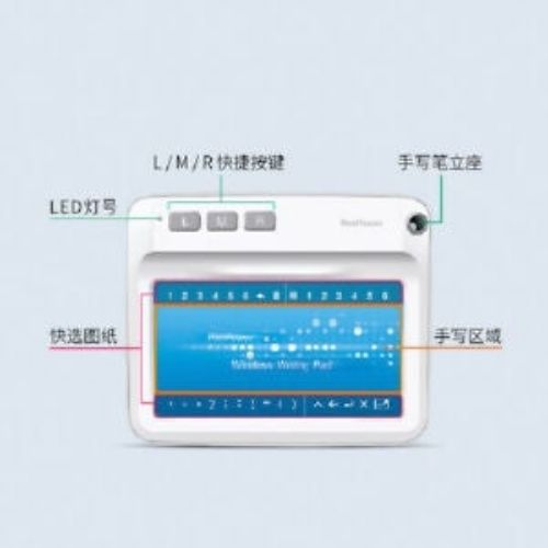 PenPower Cordless Chinese Writing Pad Wireless Pen Windows / Mac