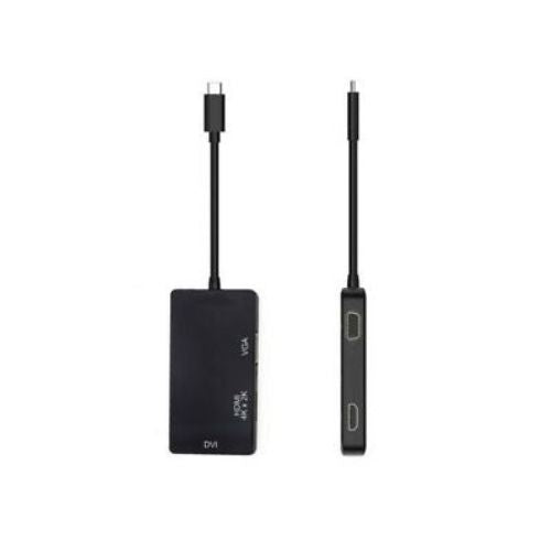 USB-C to HDMI / DVI / VGA Converter Video Adapter 4K x 2K