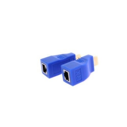 HDMI 1080P 30 M Meter Extender Over Ethernet LAN CAT5e CAT6 Network Cable 100Ft