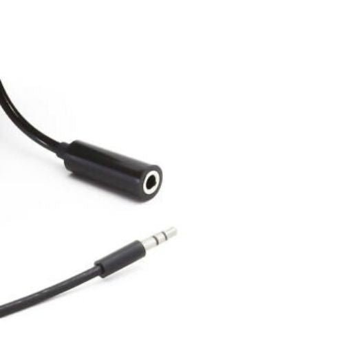 3.5mm AUX Male to Female MF Audio Retractable Spring Cable Jack Connector