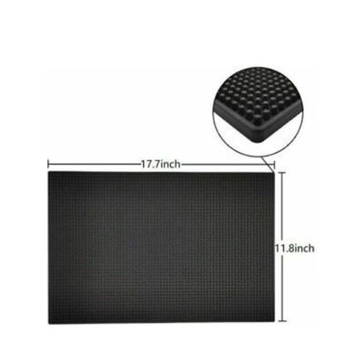 Non-slip Rubber Bar Mat Bar Runner Glass Drip Tray Beer Drink Rail Bars Service
