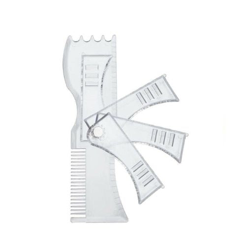 Style Beard Trim Template Men Modelling Tool Shaping Comb Trim Guide Shaver Tool