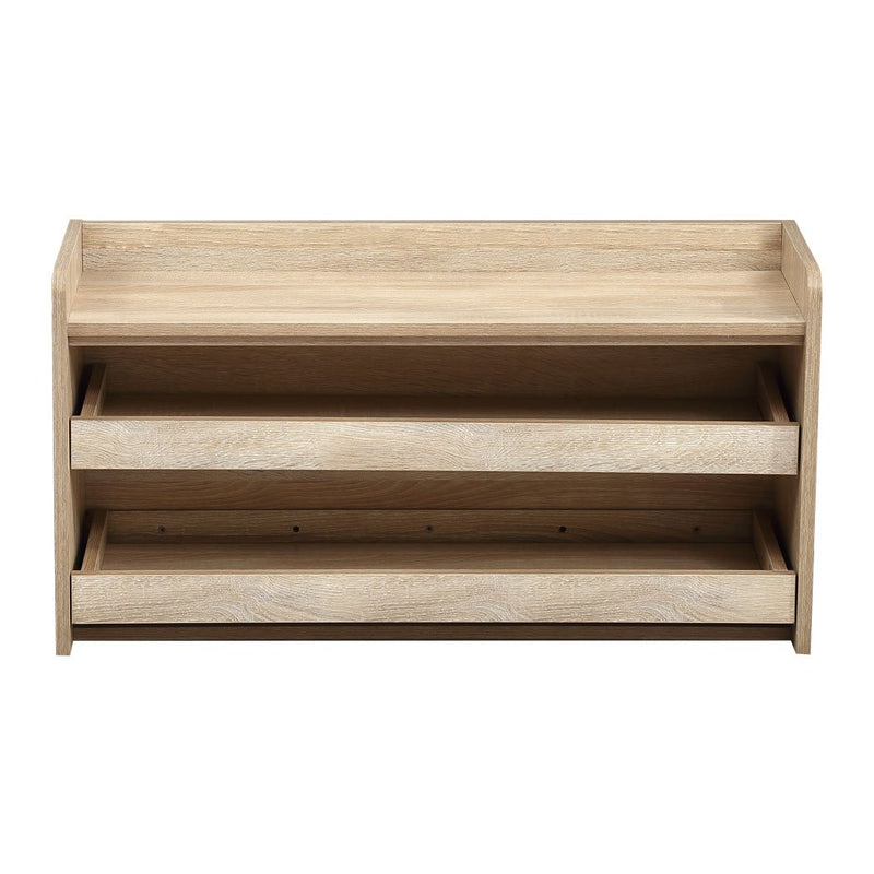 Rustic Entryway Storage Bench