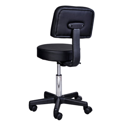 Hydraulic Salon Rolling Stool Tattoo Facial Massage Spa Chair Height Adjustable
