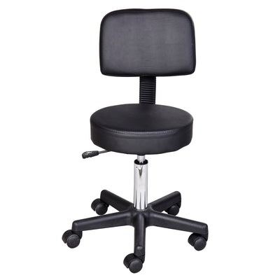 Hydraulic Salon Rolling Stool Tattoo Facial Massage Spa Chair Height Adjustable