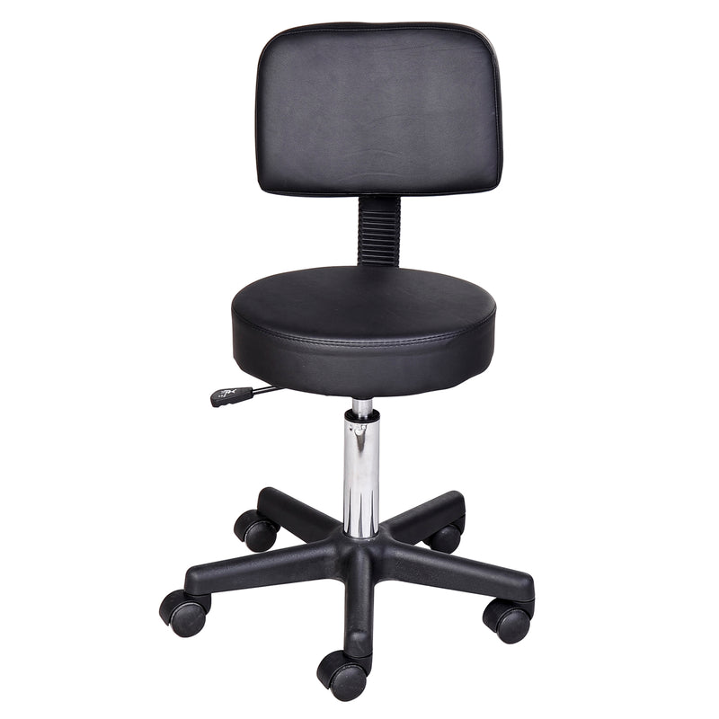 Hydraulic Salon Rolling Stool Tattoo Facial Massage Spa Chair Height Adjustable