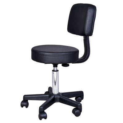 Hydraulic Salon Rolling Stool Tattoo Facial Massage Spa Chair Height Adjustable