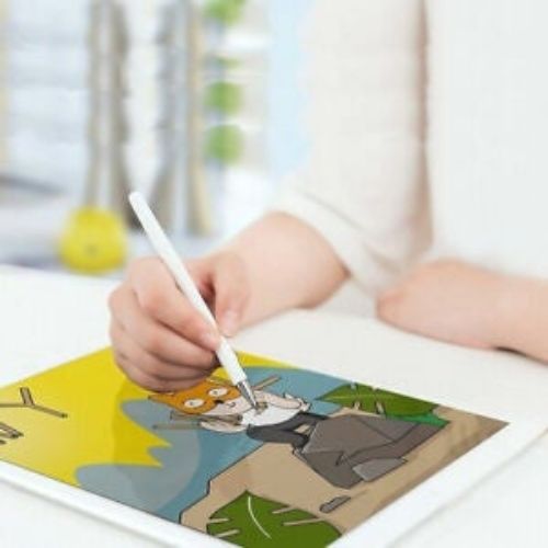 Universal Capacitive Touch Screen Pen For All Tablet Smart Phone Stylus White