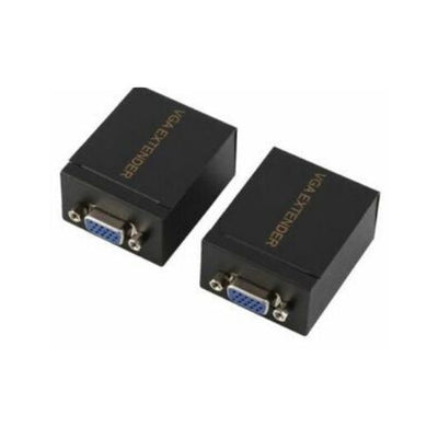 VGA Over Ethernet Network Cable Adapter Extender Repeater RJ45 Cat5e Cat6 60M