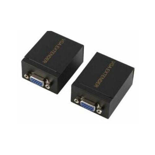 VGA Over Ethernet Network Cable Adapter Extender Repeater RJ45 Cat5e Cat6 60M