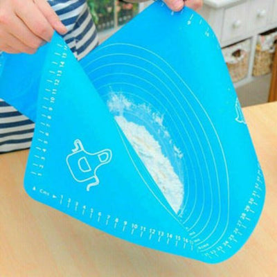 Large Non Stick Silicone Sheet Dough Fondant Baking Pastry Icing Rolling Mat Pad