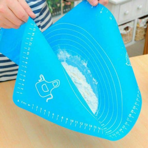 Large Non Stick Silicone Sheet Dough Fondant Baking Pastry Icing Rolling Mat Pad
