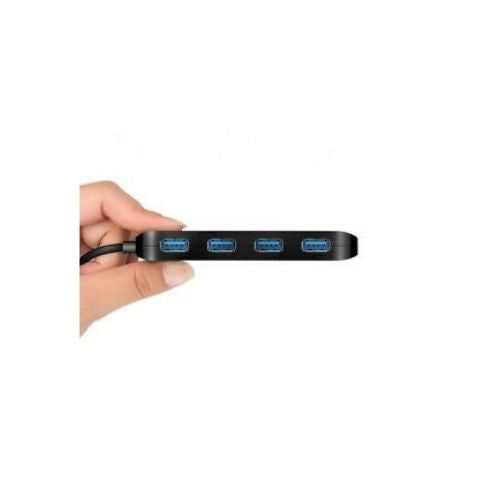 USB 3.0 4 Port HUB w/ on off Switch Portable Slim For Laptop Desktop Macbook