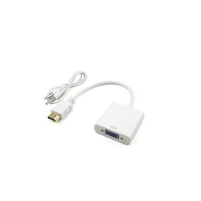 HDMI to VGA Converter Adapter Cable Male to Female with Audio