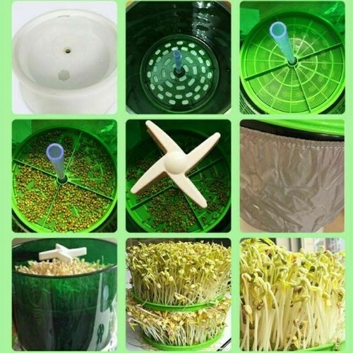 2-Layer Automatic Sprouts Machine Bean Large-Capacity Household Growing Sprouter