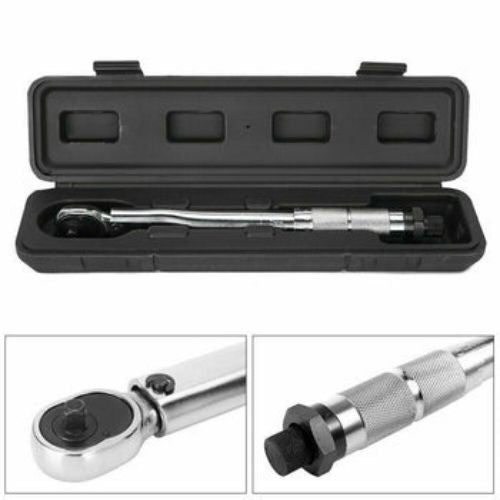 Adjustable 3/8-Inch Drive Click Torque Wrench - 15-80 ft.-lb, 20.4-108.5 Nm Tool