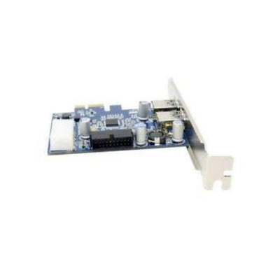 USB 3.0 PCI-E Controller Card 2 External Port w/ Internal 19 Pin Connection