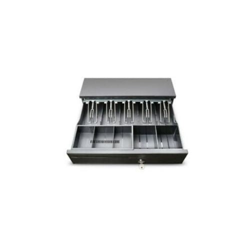 Cash Drawer Box Works Compatible Epson POS Printers w/5Bill &5Coin Tray