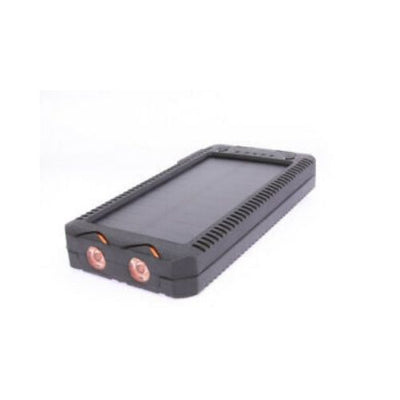 12000 mAh Portable Waterproof Solar Charger Dual USB External Battery Power Bank