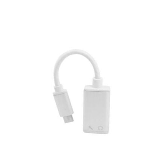 USB 3.1 Type-C to 3.5mm Audio Speakder Microphone Female Adapter