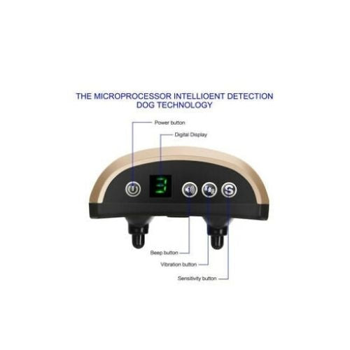 Anti Bark Dog Collar Rechargeable Waterproof Beep Sound Vibration
