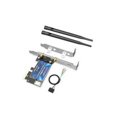 Dual Band AC 600M PCI-E Card Wireless Bluetooth Adapter Dongle Low Profile