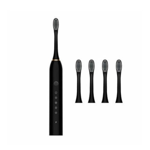Rechargeable Electric Toothbrush Travel Case 8 Brush Heads  Whitening 5 Modes