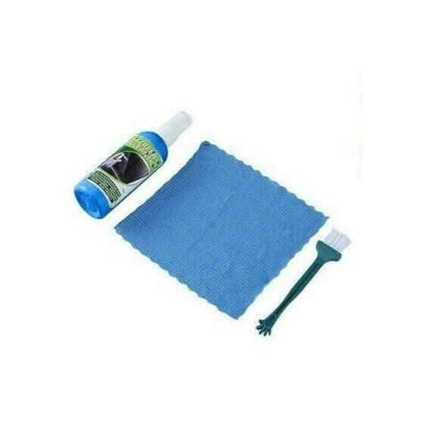 Phone Tablet Laptop LCD Screen Cleaning Cleaner Kit With Spray Cloth Brush tool