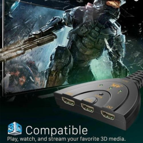 HDMI Splitter 3 Port HDMI Switch Switcher 3 in 1 Out 4K Hdmi Converter Adapter