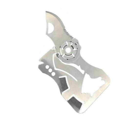 New Pocket Credit Card Knife Multi Tool 9 in 1 Outdoor Survival Camping Knife