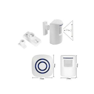 Wireless Doorbell PIR Motion Sensor Driveway Chime Alarm Home Security Alert