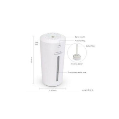 Portable Humidifier Cup Moisture Mobile USB Powered LED Night Light Humidifying