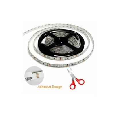 RGB LED STRIP LIGHTS (5/10/20M) IP65 5050 60LEDS/M 12V+44 KEY IR CONTROLLER CA🔥