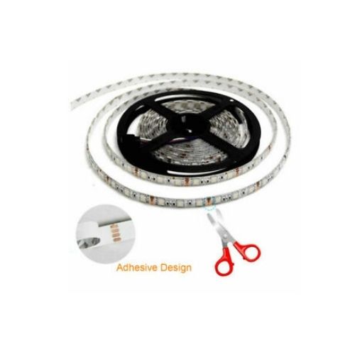 RGB LED STRIP LIGHTS (5/10/20M) IP65 5050 60LEDS/M 12V+44 KEY IR CONTROLLER CA🔥