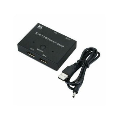 DP DisplayPort 1.4 Bi-Direction Switch Splitter Converter MST Hub 4K 8K
