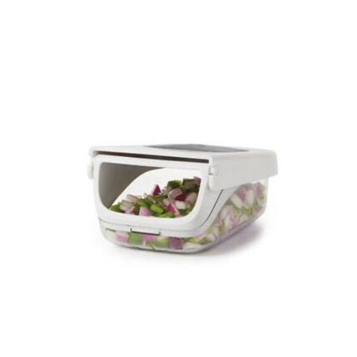 Good Grips Vegetable and Onion Chopper Container with Easy Pour Opening Dicer