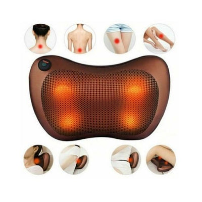 Electric Shiatsu Massager Body Massage Pillow CushionNeck Back Shoulder Home Car