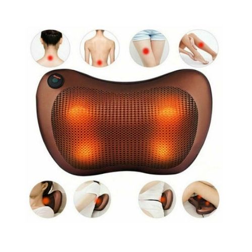 Electric Shiatsu Massager Body Massage Pillow CushionNeck Back Shoulder Home Car