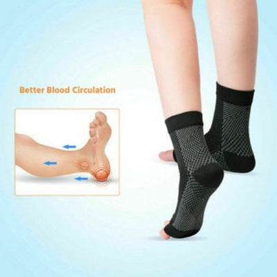 Foot Angel Compression socks Foot Sleeve Plantar Arthritis Sore Achy Heel Pain