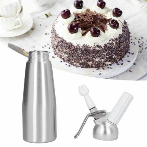 500ml Cream Whipper Whipped Dispenser Tool Whip Foamer Dessert Maker Coffee CA