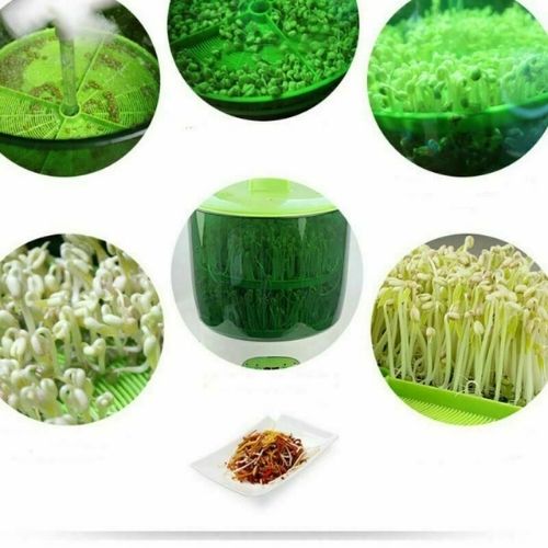 2-Layer Automatic Sprouts Machine Bean Large-Capacity Household Growing Sprouter
